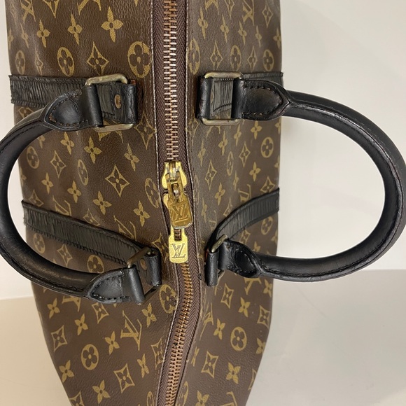 💯 Authentic Louis Vuitton Speedy Monogram Vintage RARE Black 2-way zipper - Picture 13 of 17